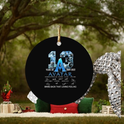 13 Years Of 2009  2022 Avatar Signatures Bring Back That Loving Feeling Ornament Christmas