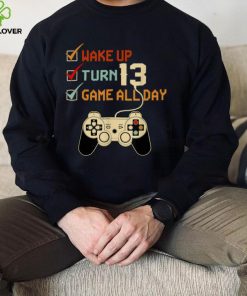 13 Yrs Old Gift Boy Video Gamer Birthday Party 13th Birthday T Shirt