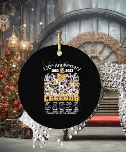 130th Anniversary 1893 – 2023 LSU Tigers The Legends Thank You For The Memories Ornament Christmas