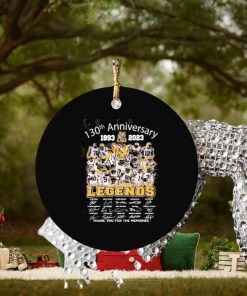 130th Anniversary 1893 – 2023 LSU Tigers The Legends Thank You For The Memories Ornament Christmas