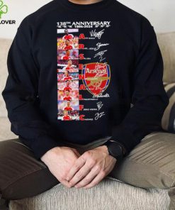 138th anniversary 1886 2024 Arsenal FC player name signatures logo shirt