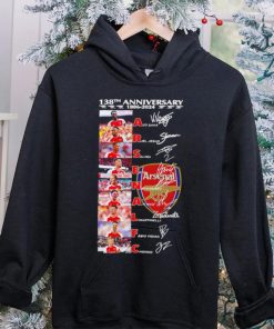 138th anniversary 1886 2024 Arsenal FC player name signatures logo shirt