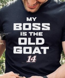 14 Chase Briscoe My Boss Is The Old Goat Tee shrt