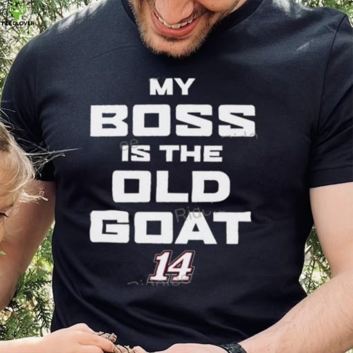 14 Chase Briscoe My Boss Is The Old Goat Tee shrt