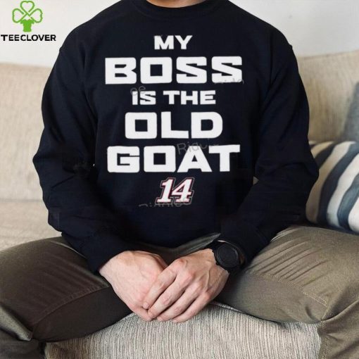 14 Chase Briscoe My Boss Is The Old Goat Tee shrt