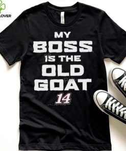 14 Chase Briscoe My Boss Is The Old Goat Tee shrt