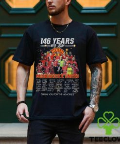 146 Years 1878 – 2024 Manchester United Thank You For The Memories T Shirt