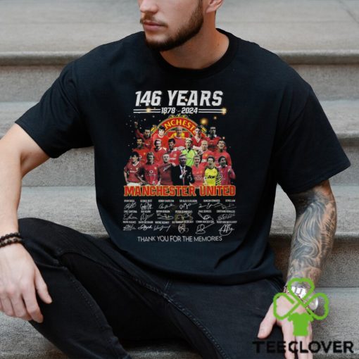 146 Years 1878 – 2024 Manchester United Thank You For The Memories T Shirt