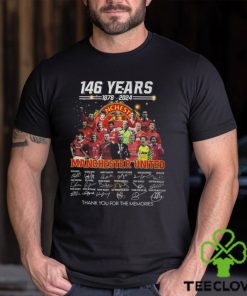 146 Years 1878 – 2024 Manchester United Thank You For The Memories T Shirt