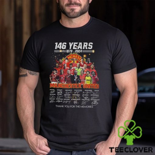146 Years 1878 – 2024 Manchester United Thank You For The Memories T Shirt