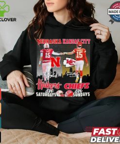15 Nebraska 15 Kansas City On Saturdays Signature Shirt