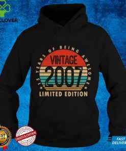 15 Year Old Gifts Vintage 2007 Limited Edition 15th Birthday Pullover Hoodie