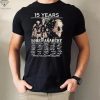 Barbra Streisand 60th anniversary 1961 2022 thank you for the memories signature shirt Barbra Streisand 60th anniversary 1961 2022 thank you for the memories signature shirt