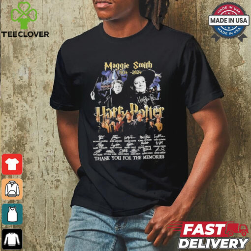 Maggie Smith 1934 2024 Harry Potter Thank You For The Memories T Shirt