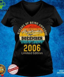 16 Year Old Born In December 2016 Vintage 16th Birthday T Shirt