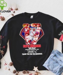 17 Rhys Hoskins Big Fella Philadelphia Phillies 2017 2022 thank you for the memories shirt