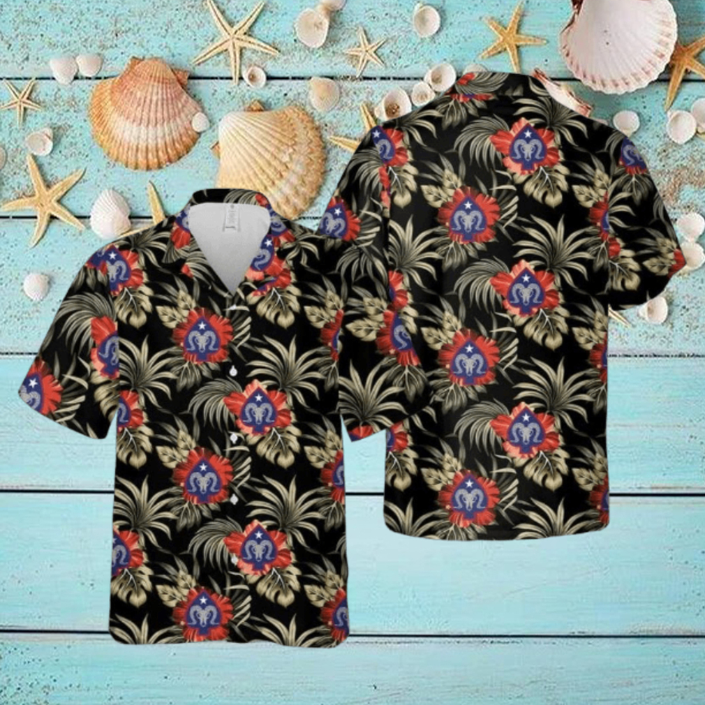 17th Sustainment Brigade (United States) Nevada Army National Guard Button Down Hawaiian Shirt 17th Sustainment Brigade (United States) Nevada Army National Guard Button Down Hawaiian Shirt