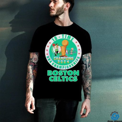 18 Time 2024 World Champions Boston Celtics Shirt
