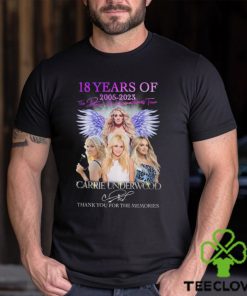 18 Years Of 2005 – 2023 Denim & Rhinestones Tour Carrie Underwood Thank You For The Memories T Shirt