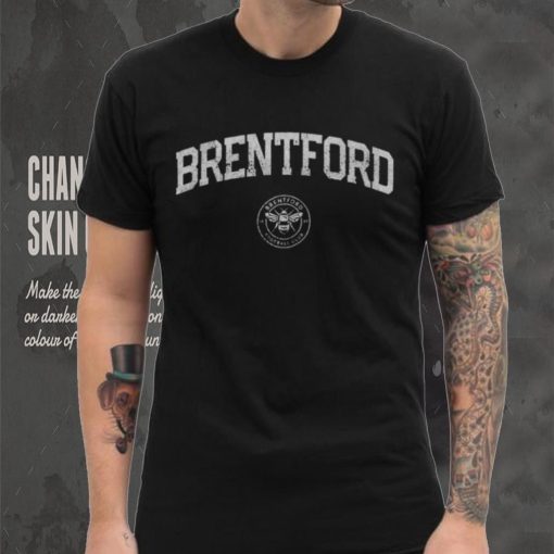 1863 FC Brentford FC 2023 Wordmark Black T Shirt