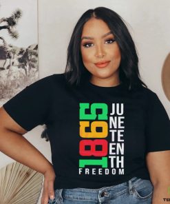 1865 Juneteenth Freedom Black Month History shirt