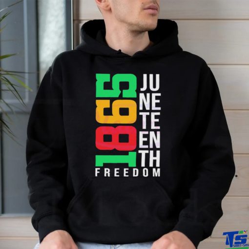 1865 Juneteenth Freedom Black Month History hoodie, sweater, longsleeve, shirt v-neck, t-shirt