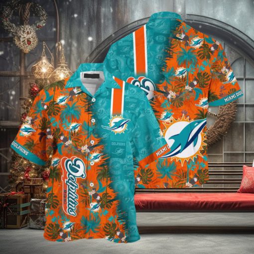 Miami Dolphins NFL Summer Hawaii Shirt And Shorts For Your Loved Ones