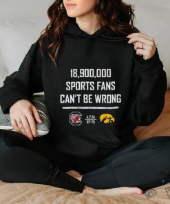 18,900,000 Sports Fans Can’t Be Wrong Iowa Game Cook Shirt