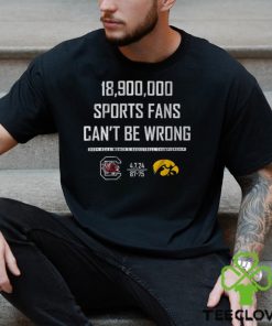 18,900,000 sports fans can't be wrong hoodie, sweater, longsleeve, shirt v-neck, t-shirt