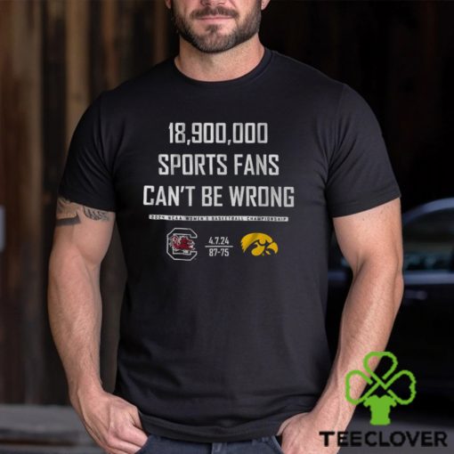 18,900,000 sports fans can’t be wrong hoodie, sweater, longsleeve, shirt v-neck, t-shirt