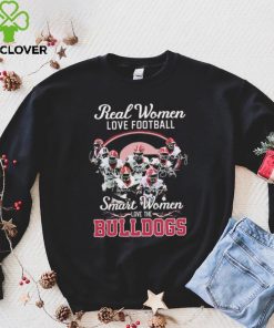 Real Women Love Football Signature Smart Women Bulldogs Shirt 2 Real Women Love Football Signature Smart Women Bulldogs Shirt