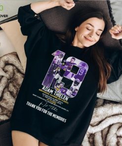 19 Adam Thielen Minnesota Vikings 2013 – 2022 Thank You For The Memories T Shirt – Limited Edition 1 19 Adam Thielen Minnesota Vikings 2013 – 2022 Thank You For The Memories T Shirt – Limited Edition