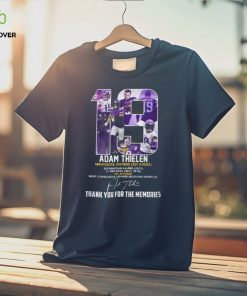 19 Adam Thielen Minnesota Vikings 2013 – 2022 Thank You For The Memories T Shirt – Limited Edition 3 19 Adam Thielen Minnesota Vikings 2013 – 2022 Thank You For The Memories T Shirt – Limited Edition