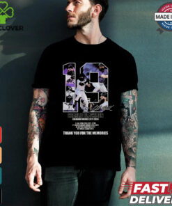 19 Charlie Blackmon Colorado Rockies 2011 – 2024 Thank You For The Memories Signature T shirt