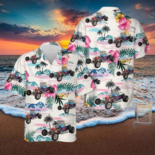 1923 Ford T bucket Hot Rod Aloha Hawaiian Shirt Beach Gift Short Sleeve Shirt