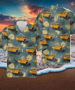 1927 Blue Bird No. 1 School Bus Aloha Hawaiian Shirt Beach Gift Short Sleeve Shirt