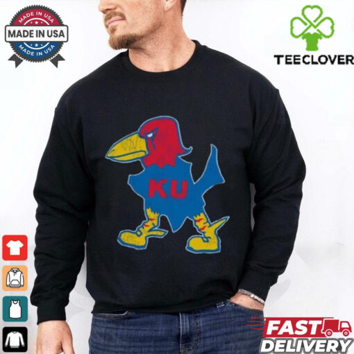 1929 Distressed Jayhawk Shirt