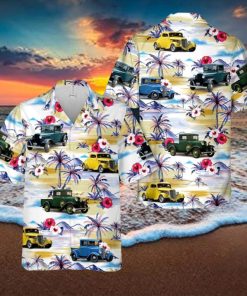 1932 Ford Model B Pickup Aloha Hawaiian Shirt Men And Women Beach Shirt