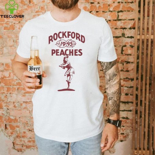 1945 Vintage Rockford Peaches Promo Baseball Unisex Sweathoodie, sweater, longsleeve, shirt v-neck, t-shirt