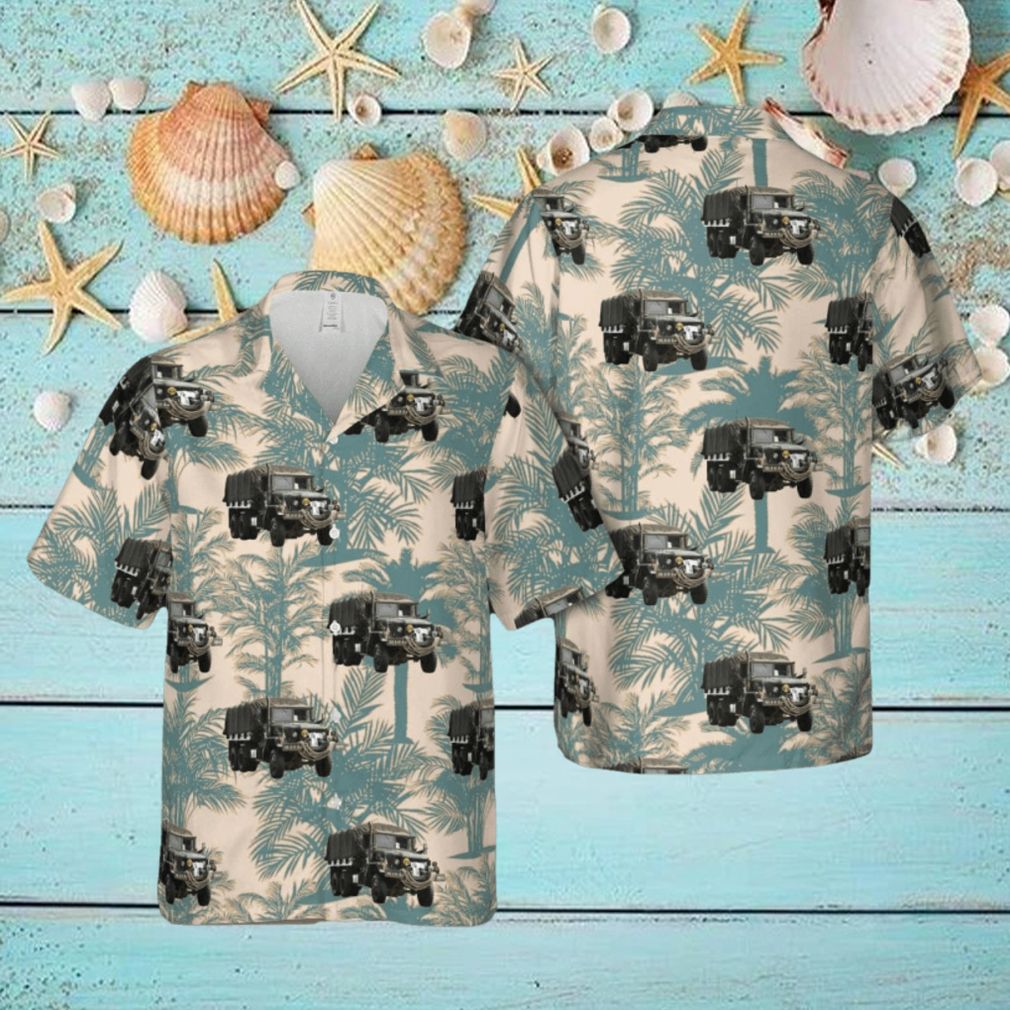 1953 Kaiser M35A2 US Army Truck Aloha Hawaiian Shirt Beach Gift Short Sleeve Shirt 1953 Kaiser M35A2 US Army Truck Aloha Hawaiian Shirt Beach Gift Short Sleeve Shirt