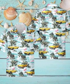 1955 Yellow Ford Thunderbird Aloha Hawaiian Shirt Men And Women Beach Shirt