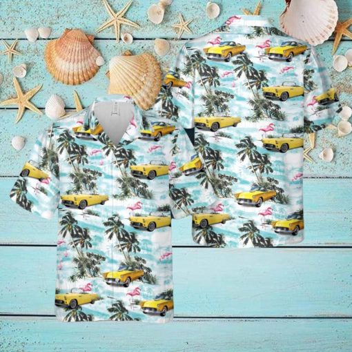 1955 Yellow Ford Thunderbird Aloha Hawaiian Shirt Men And Women Beach Shirt