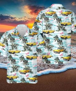 1955 Yellow Ford Thunderbird Aloha Hawaiian Shirt Men And Women Beach Shirt