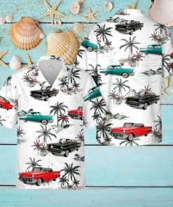 1957 Chevrolet Bel Air Aloha Hawaiian Shirt Men And Women Beach Shirt