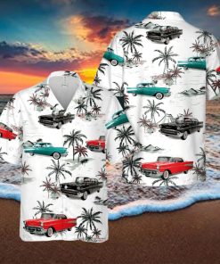 1957 Chevrolet Bel Air Aloha Hawaiian Shirt Men And Women Beach Shirt