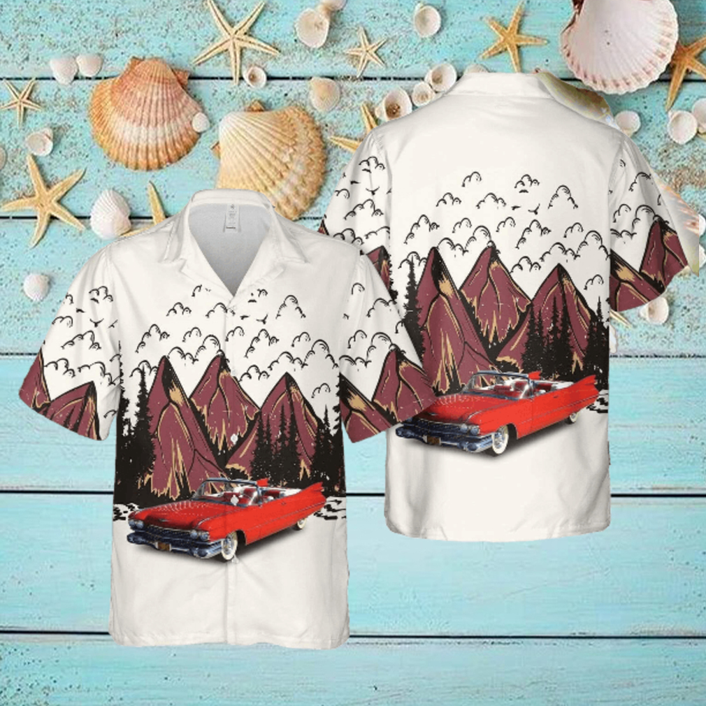 1959 Cadillac Series 62 Convertible Hawaiian Shirt 1959 Cadillac Series 62 Convertible Hawaiian Shirt