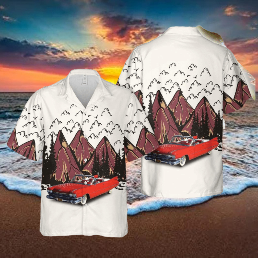 1959 Cadillac Series 62 Convertible Hawaiian Shirt 1959 Cadillac Series 62 Convertible Hawaiian Shirt