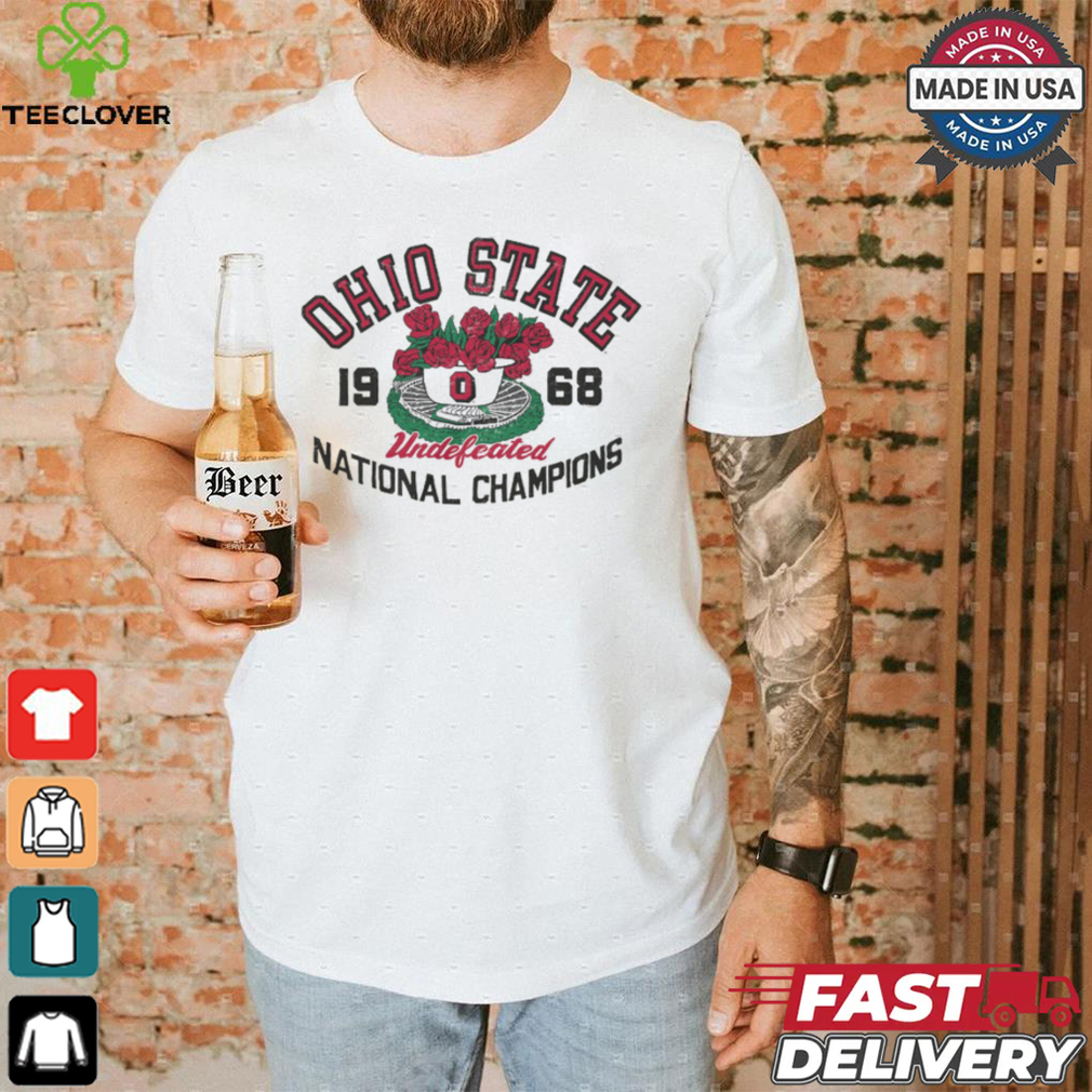 1968 Ohio State Football Undefeated Shirt 1968 Ohio State Football Undefeated Shirt