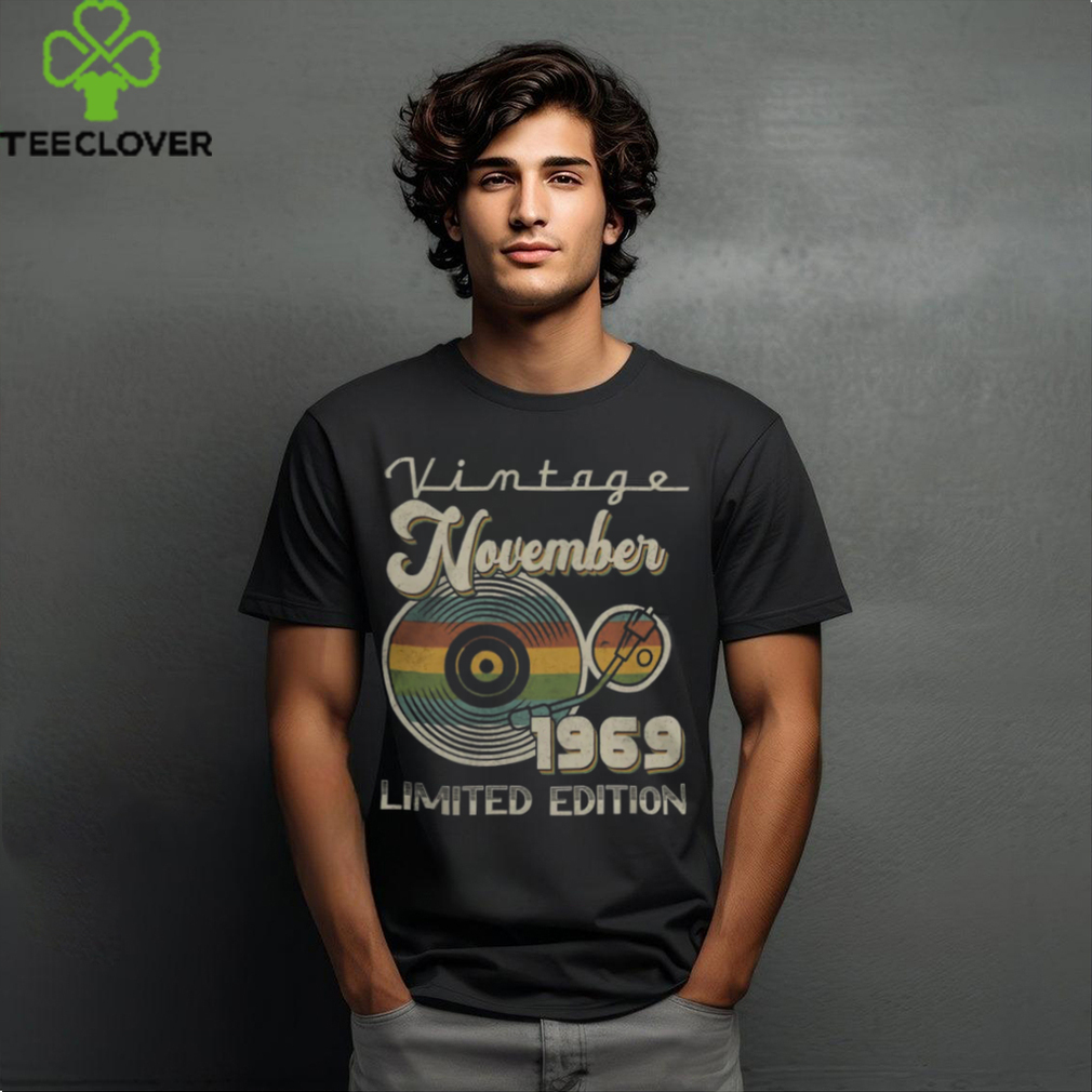 1969 November vinyl record shirt 1969 November vinyl record shirt