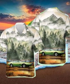 1971 Maserati Ghibli SS 4.9 Coupe Hawaiian Shirt